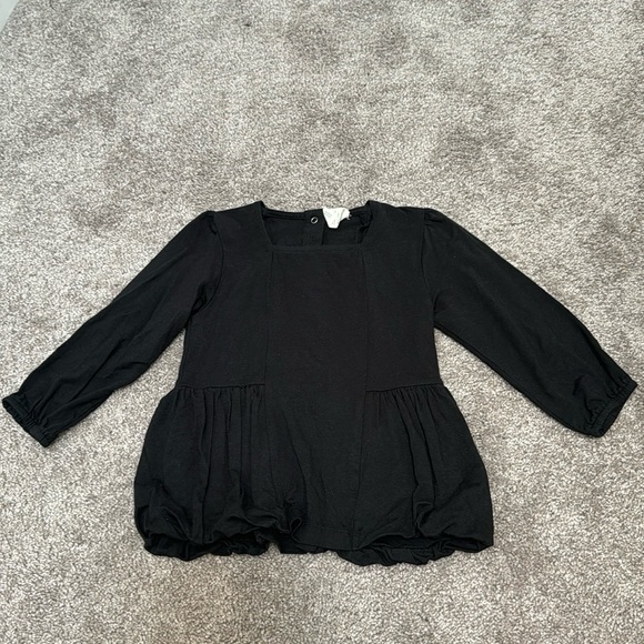 Kate Quinn Black Ballerina Bubble Top - Picture 1 of 5